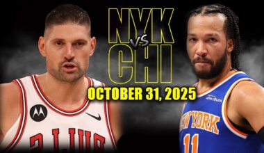 New York Knicks vs Chicago Bulls Full Game Highlights - October 31, 2025 | NBA Season