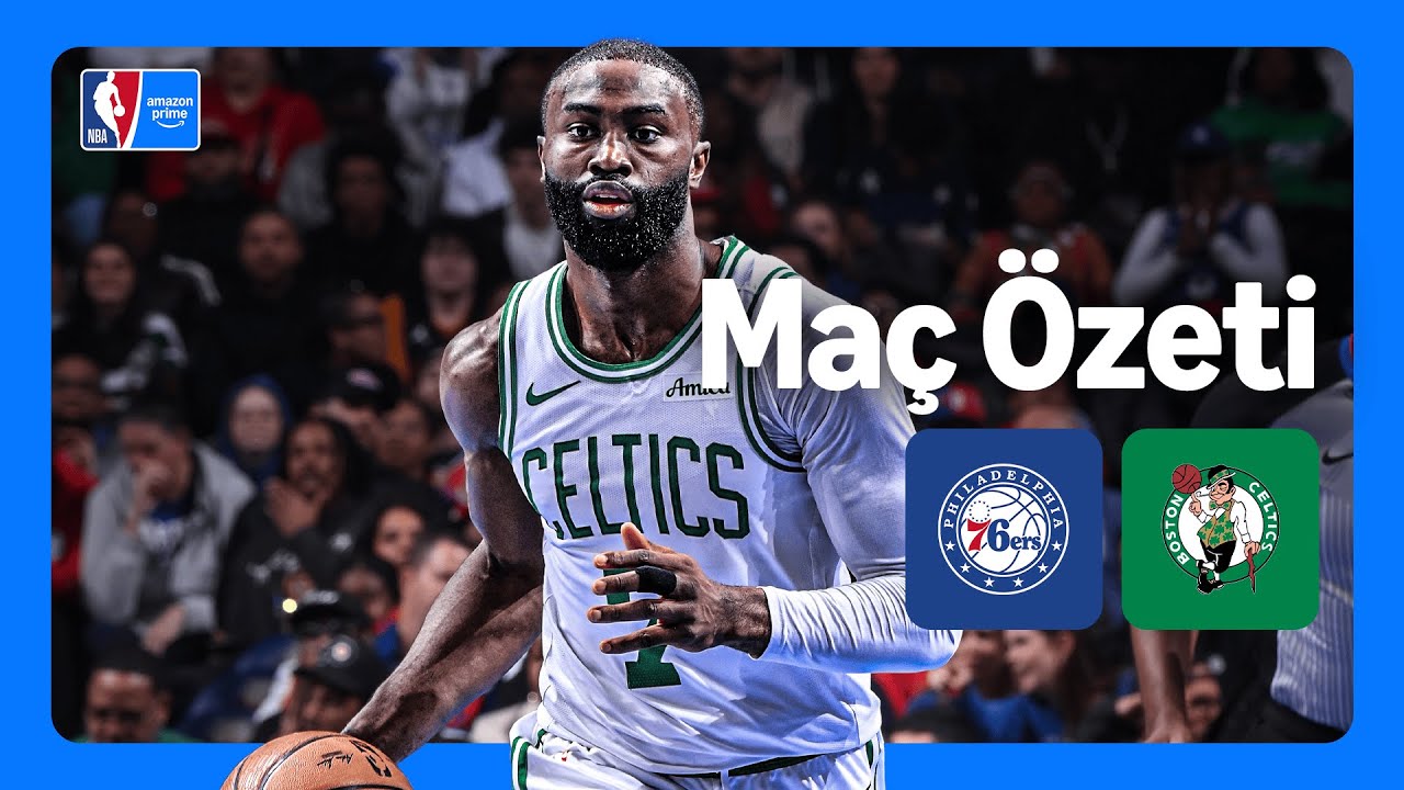 Philadelphia 76ers - Boston Celtics | Maç Özeti | Emirates NBA Kupası 🏆 | Prime Video Türkiye