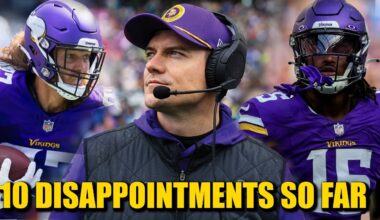 Top-10 Disappointments of the 3-4 Minnesota Vikings (So Far)
