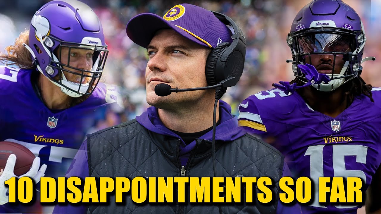 Top-10 Disappointments of the 3-4 Minnesota Vikings (So Far)