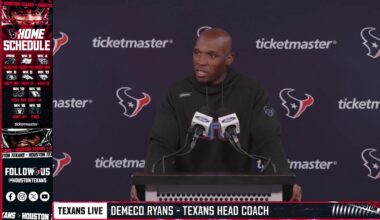 LIVE:  The Houston Texans address the media