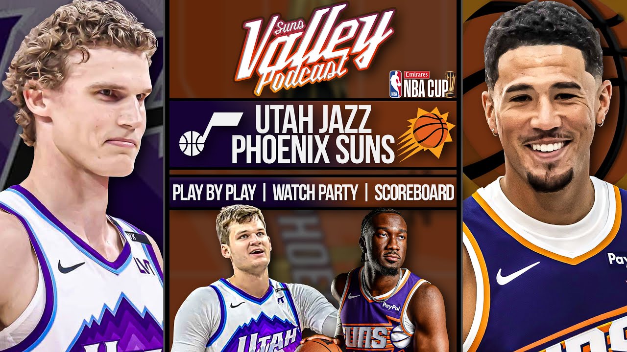 Utah Jazz at Phoenix Suns  | LIVE Reaction | Scoreboard | Play By Play | Postgame Show
