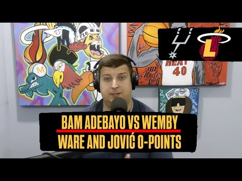 Miami Heat Loss To Spurs Had Great Bam Adebayo vs Wemby Battle, But More Needed From Ware and Jović