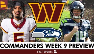 Commanders vs. Seahawks Week 9 Preview: Keys To Victory & Score Prediction | Season Is On The Line