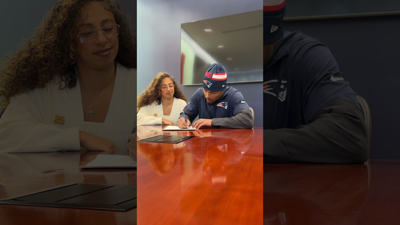 More to come from Marcus Jones ✍️ #shorts #patriots #nfl