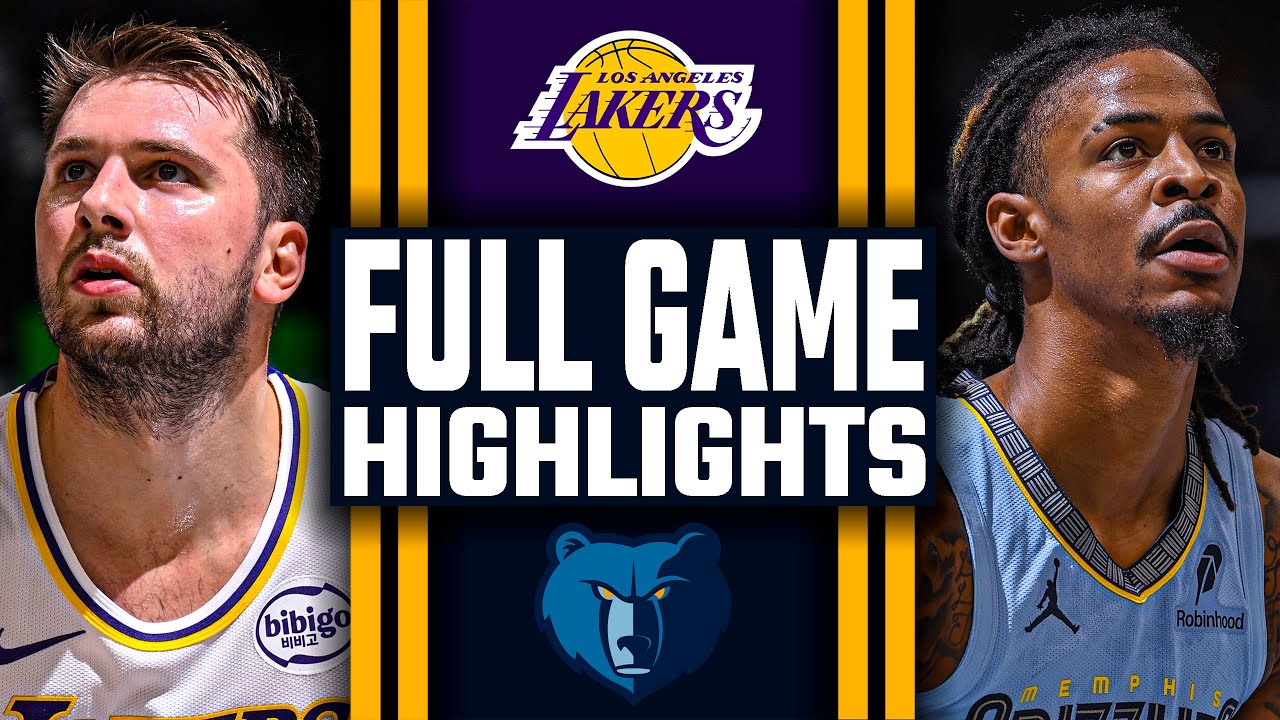 Los Angeles Lakers vs Memphis Grizzlies - FULL GAME HIGHLIGHTS | October 31, 2025 NBA Cup