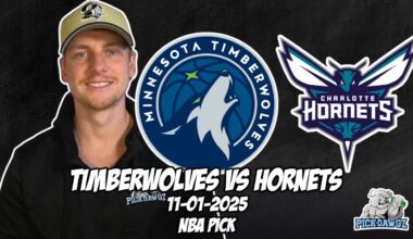 Minnesota Timberwolves vs Charlotte Hornets 11/1/25 NBA Free Picks & Prediction | NBA Betting Tips