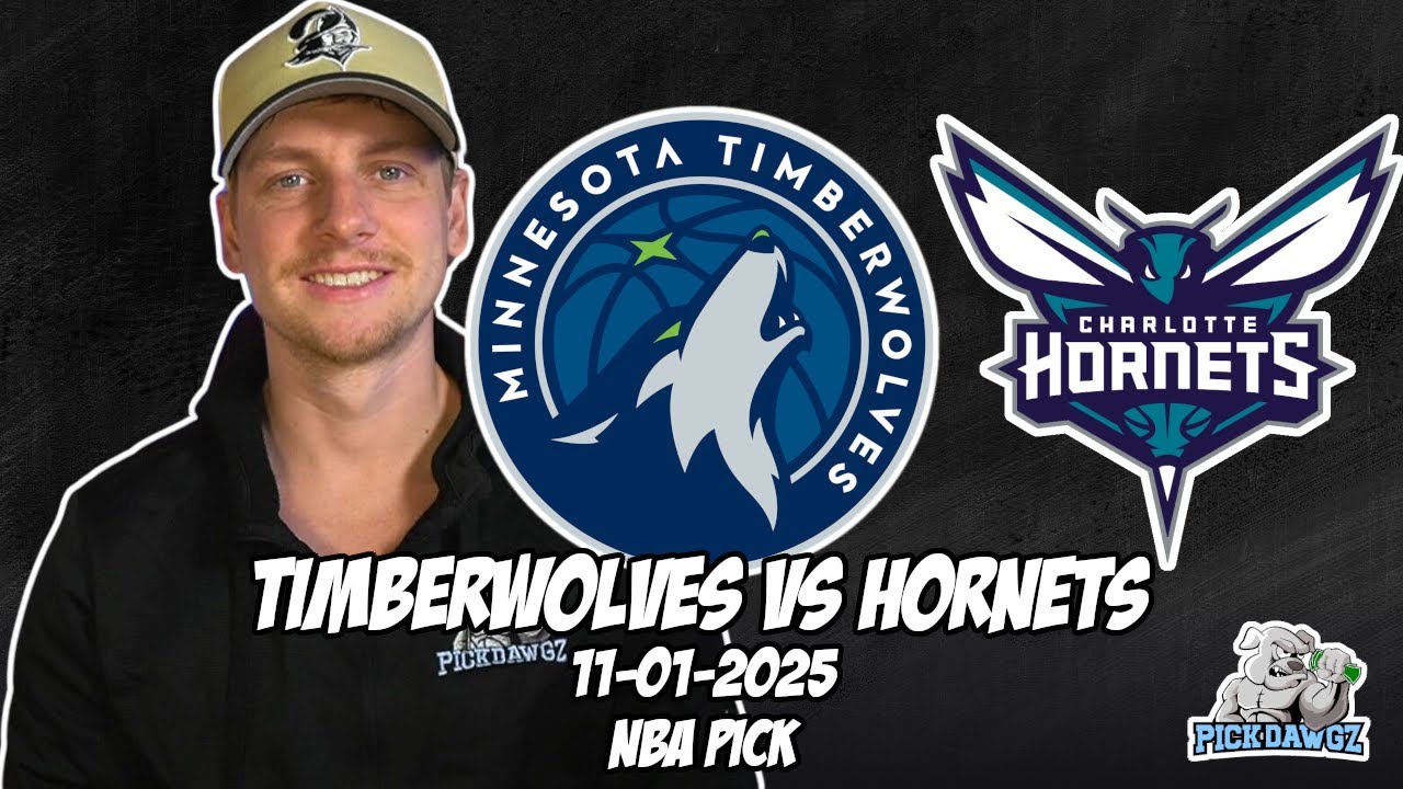 Minnesota Timberwolves vs Charlotte Hornets 11/1/25 NBA Free Picks & Prediction | NBA Betting Tips