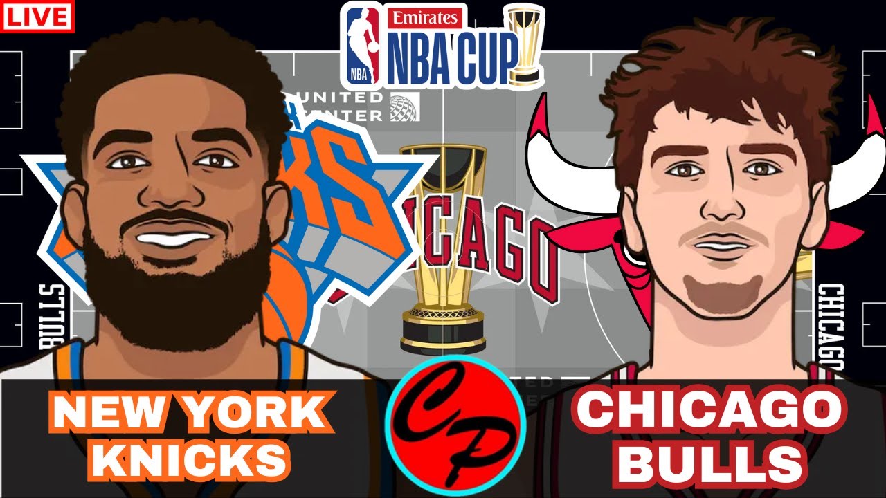 New York Knicks vs Chicago Bulls NBA In Season Basketball Tournament Live Game Cast & Chat