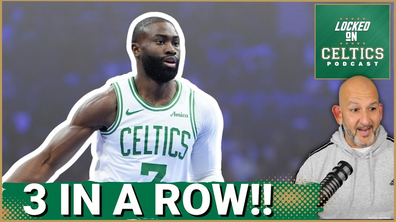 Boston Celtics SURVIVE, win THIRD STRAIGHT game | Jaylen Brown ALL-NBA level basketball