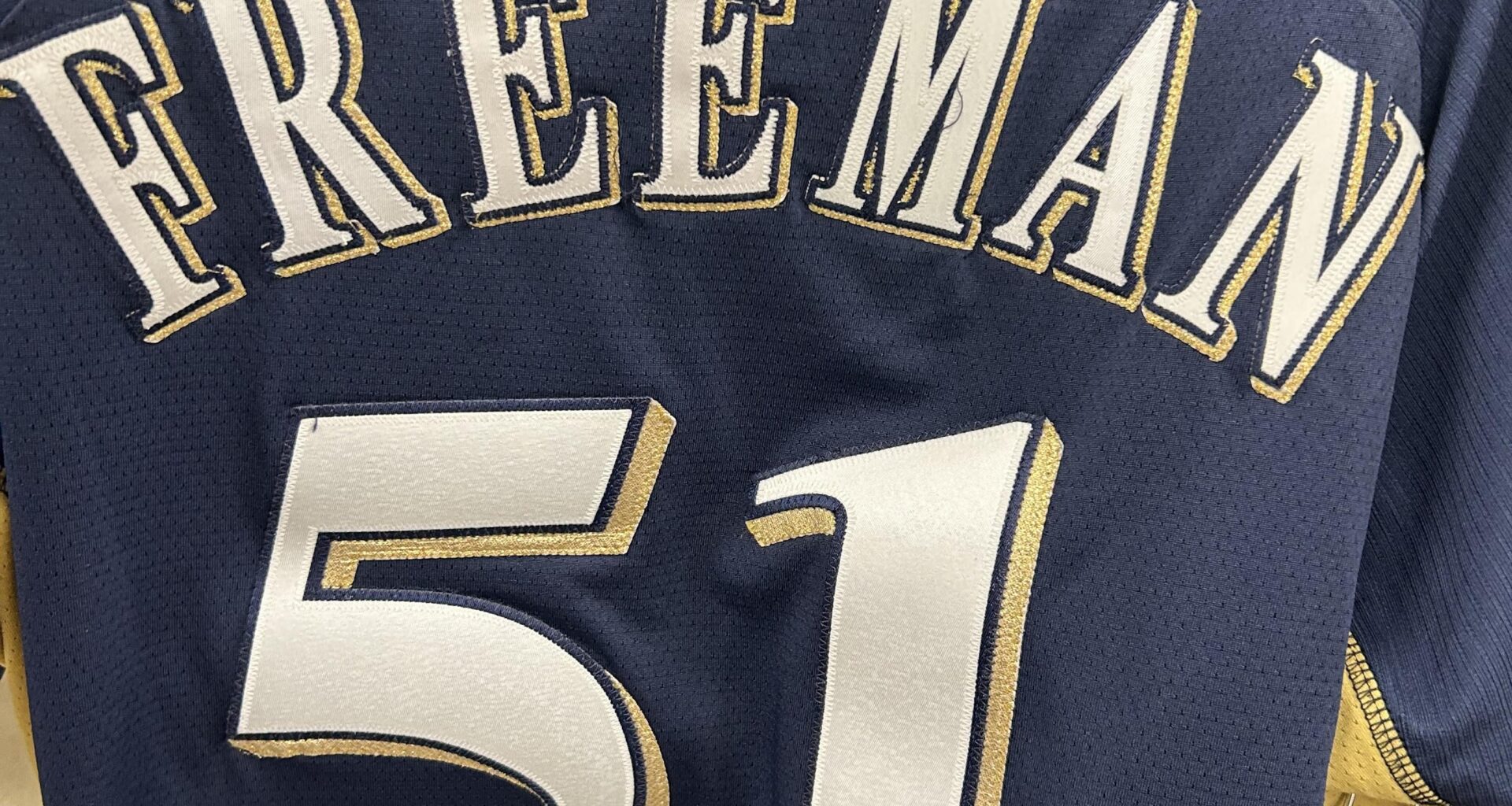 Sam Freeman Jersey Spotted at Goodwill