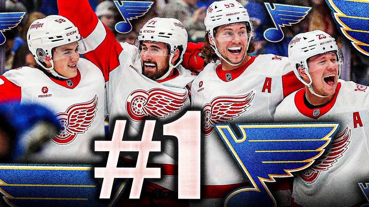THE DETROIT RED WINGS ARE #1 IN THE ATLANTIC: ANOTHER DYLAN LARKIN 3-POINT GAME + MO SEIDER BENCHED