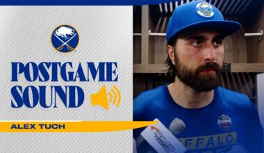 "Good Feeling About That One" | Alex Tuch Scores In Buffalo Sabres Overtime Loss To Bruins