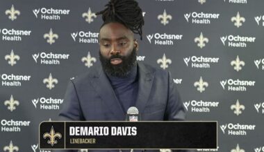Demario Davis interview | Saints-Bears Postgame | 2025 NFL Week 7