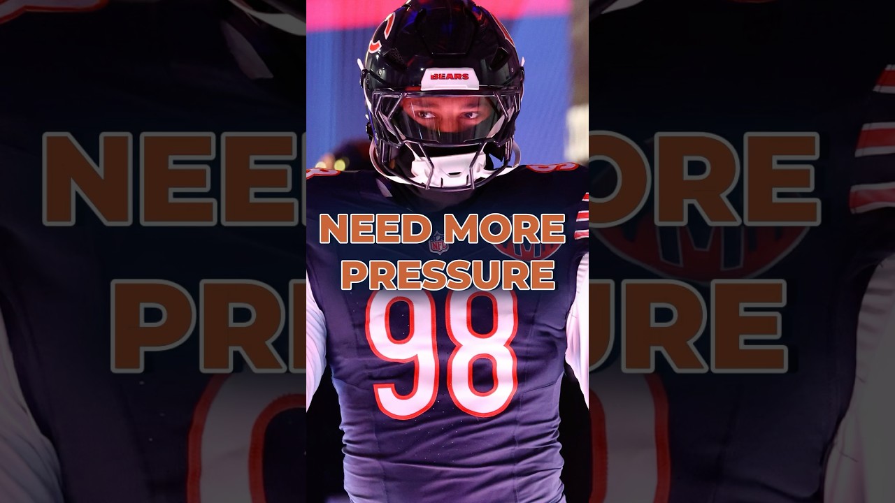 Chicago Bears Pass Rushers MUST DO MORE! #shorts #bears #nfl