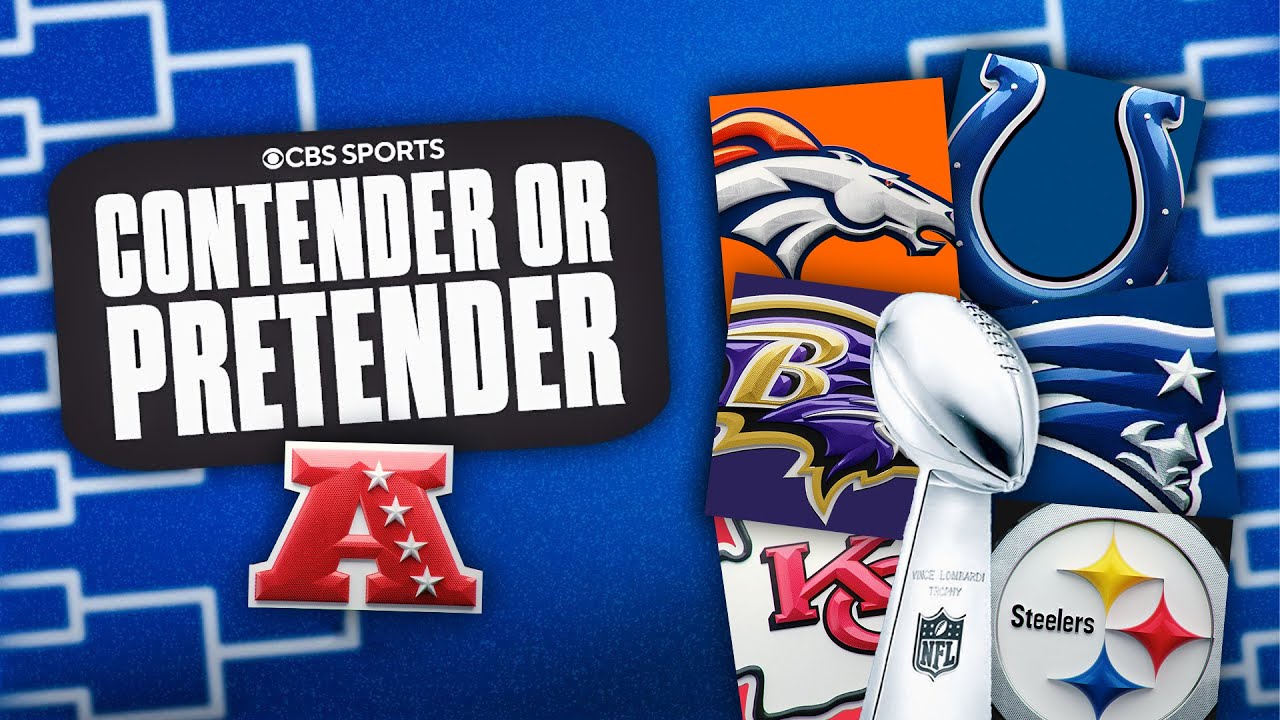 Are these AFC Teams Contenders or Pretenders? | Ravens, Steelers, Patriots, Broncos, Colts & MORE 🏆