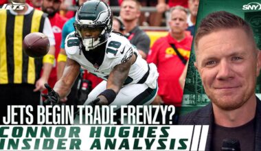 NFL Insider reacts to the Jets trading DB Carter II to the Eagles for WR  Metchie III