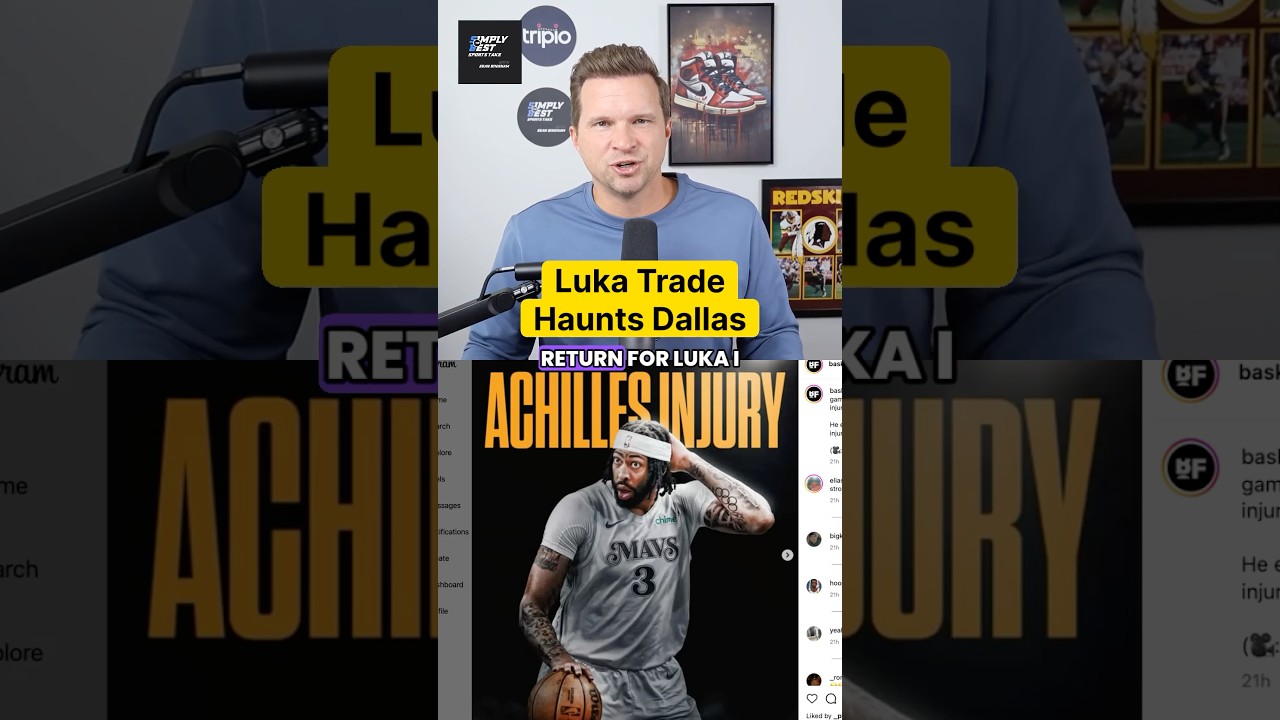 Anthony Davis injured again. The Dallas Mavs gotta be kicking themselves for that Luka trade again.