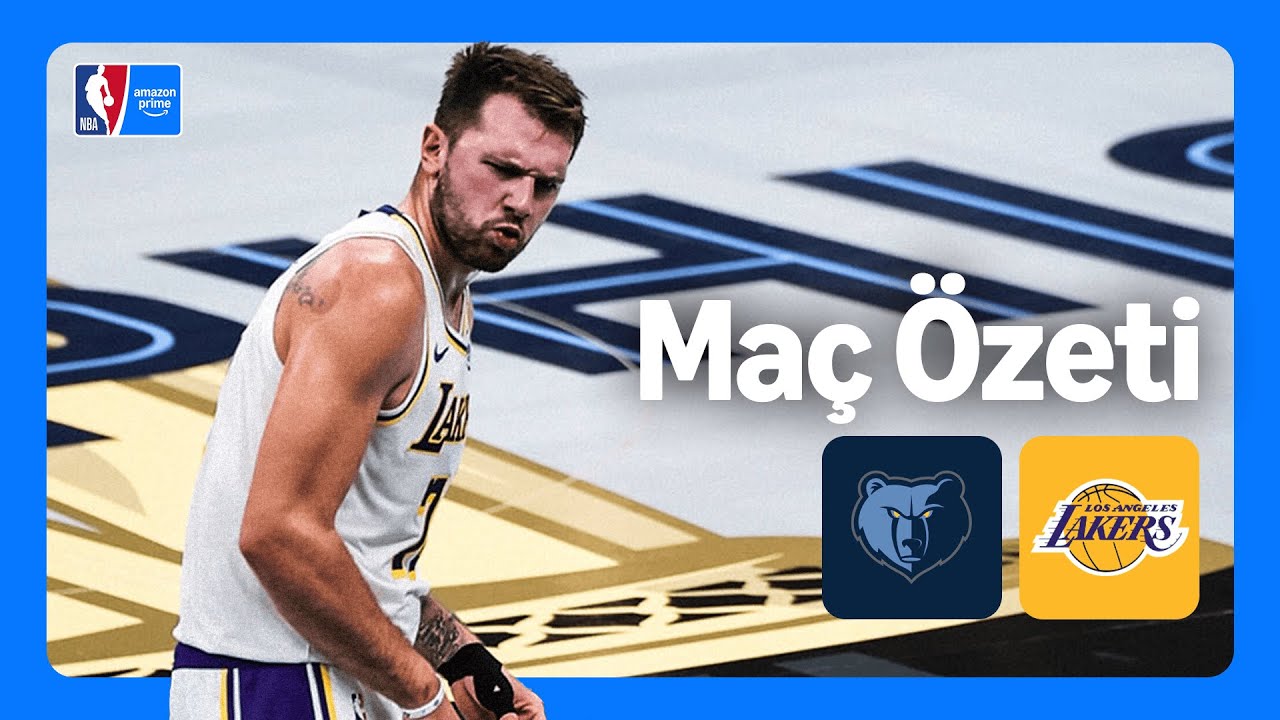 Memphis Grizzlies - Los Angeles Lakers | Maç Özeti | Emirates NBA Kupası 🏆 | Prime Video Türkiye