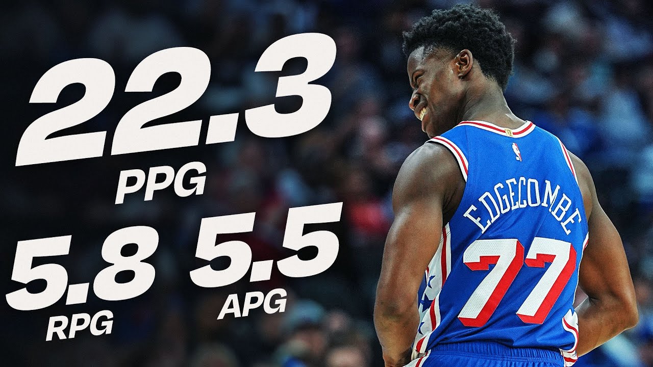 VJ Edgecombe Is Off To A Historic Start!