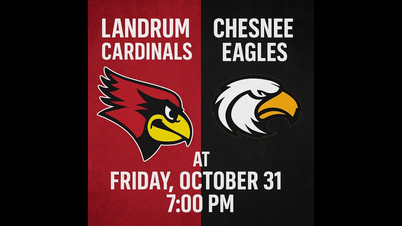 Landrum Cardinals at Chesnee Eagles - 10/31/2025