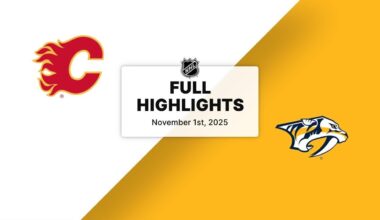 NHL Highlights | Flames vs. Predators | November 01, 2025
