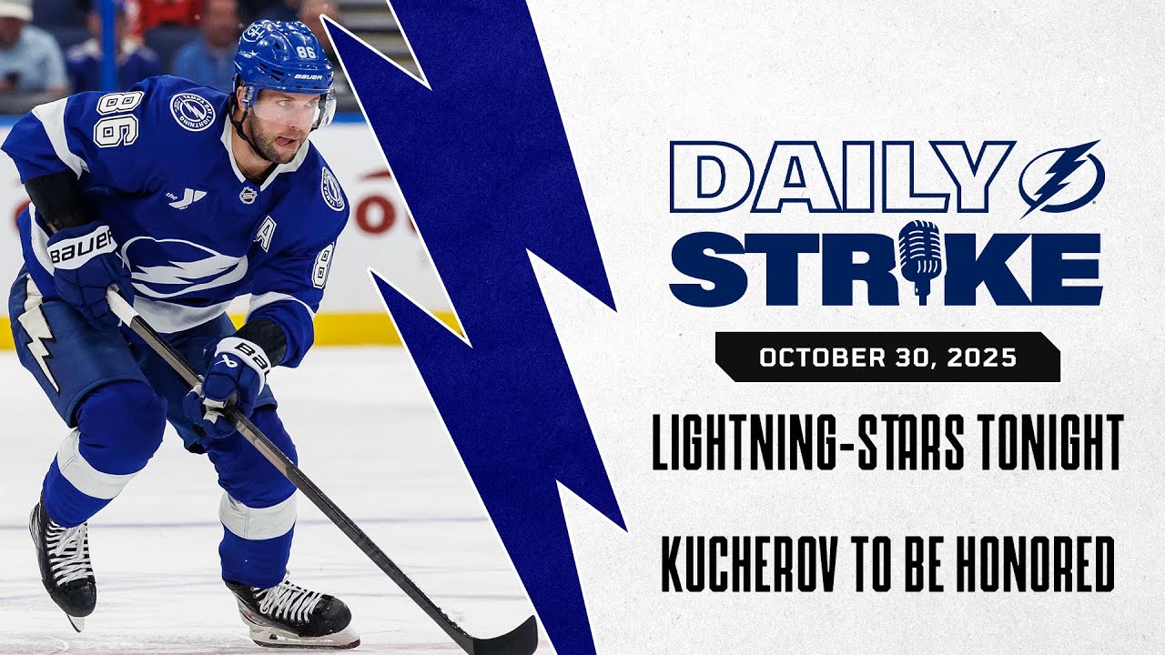 Lightning Host The Stars & Will Honor Nikita Kucherov