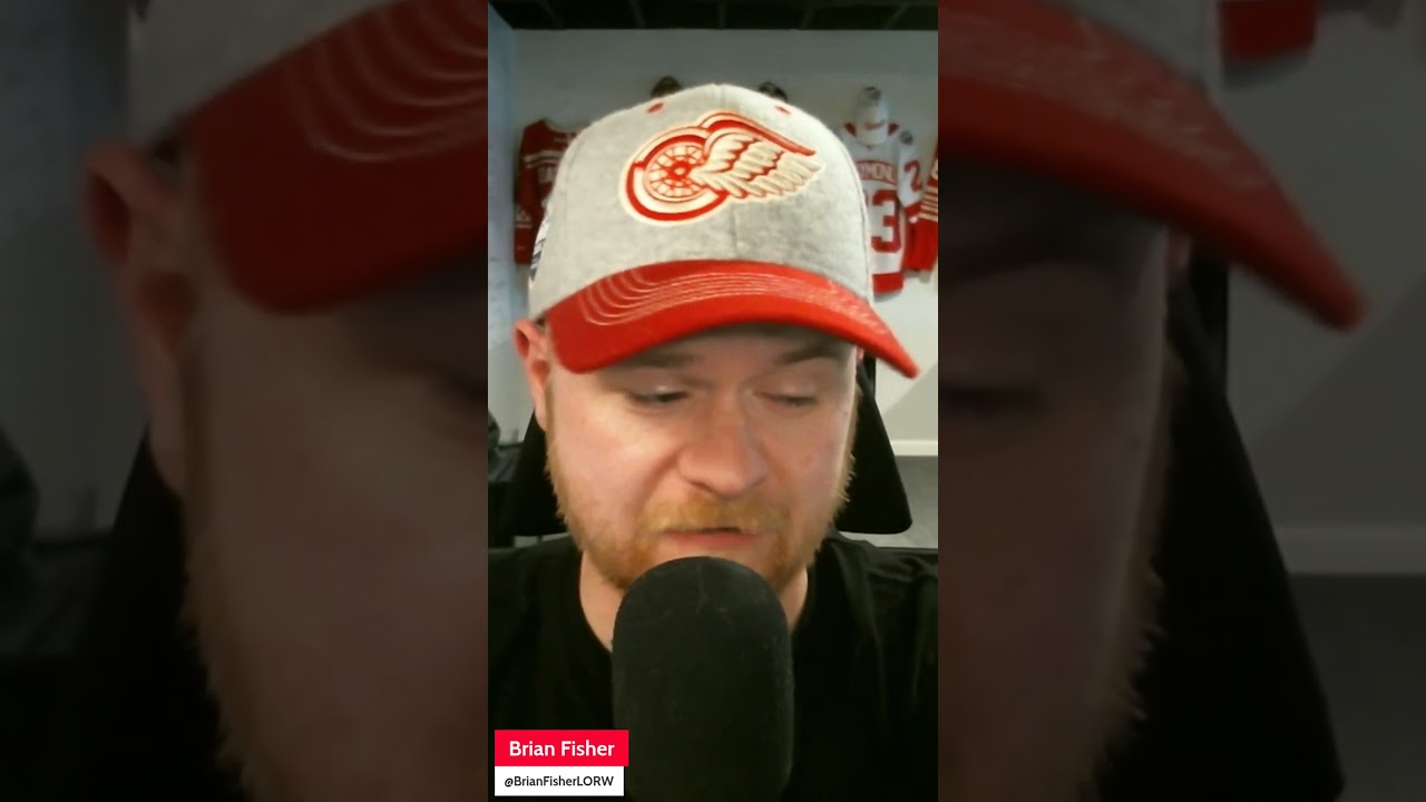 Detroit completed St. Louis SWEEP | Elmer Soderblom and 4th line play best game so far #shorts #nhl