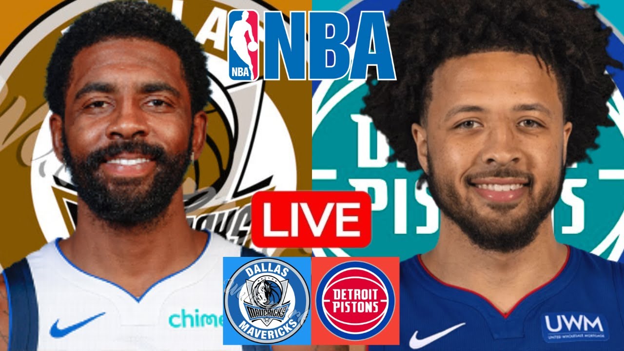LIVE: DALLAS MAVERICKS vs DETROIT PISTONS | NBA | PLAY BY PLAY | SCOREBOARD