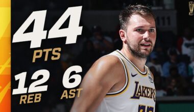 Luka Dončić CANNOT BE STOPPED! 3rd Straight 40+ PT Game | October 31, 2025