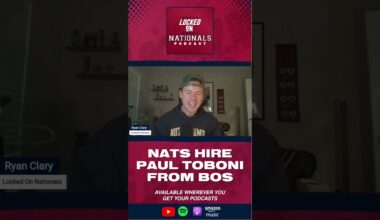 BREAKING: The Washington Nationals Make A SLAM DUNK Move Hiring Paul Toboni To Be The Next GM