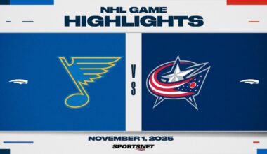 NHL Highlights | Blues vs. Blue Jackets - November 1, 2025