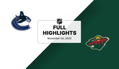 NHL Highlights | Canucks vs. Wild | November 01, 2025