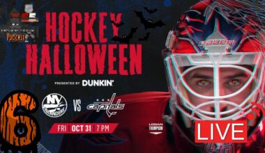 New York Islanders Vs Washington Capitals October 31st, 2025