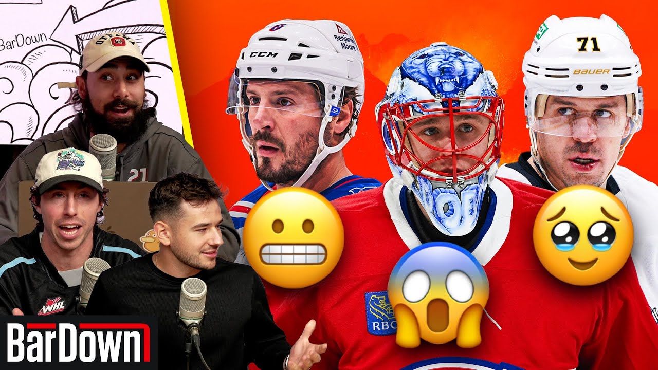 THE 9 BIGGEST SURPRISES FROM THE NHL SEASON SO FAR! | BarDown Podcast