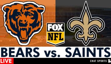 Bears vs. Saints Live Streaming Scoreboard, Free Play-By-Play, Highlights & Updates | NFL Week 7