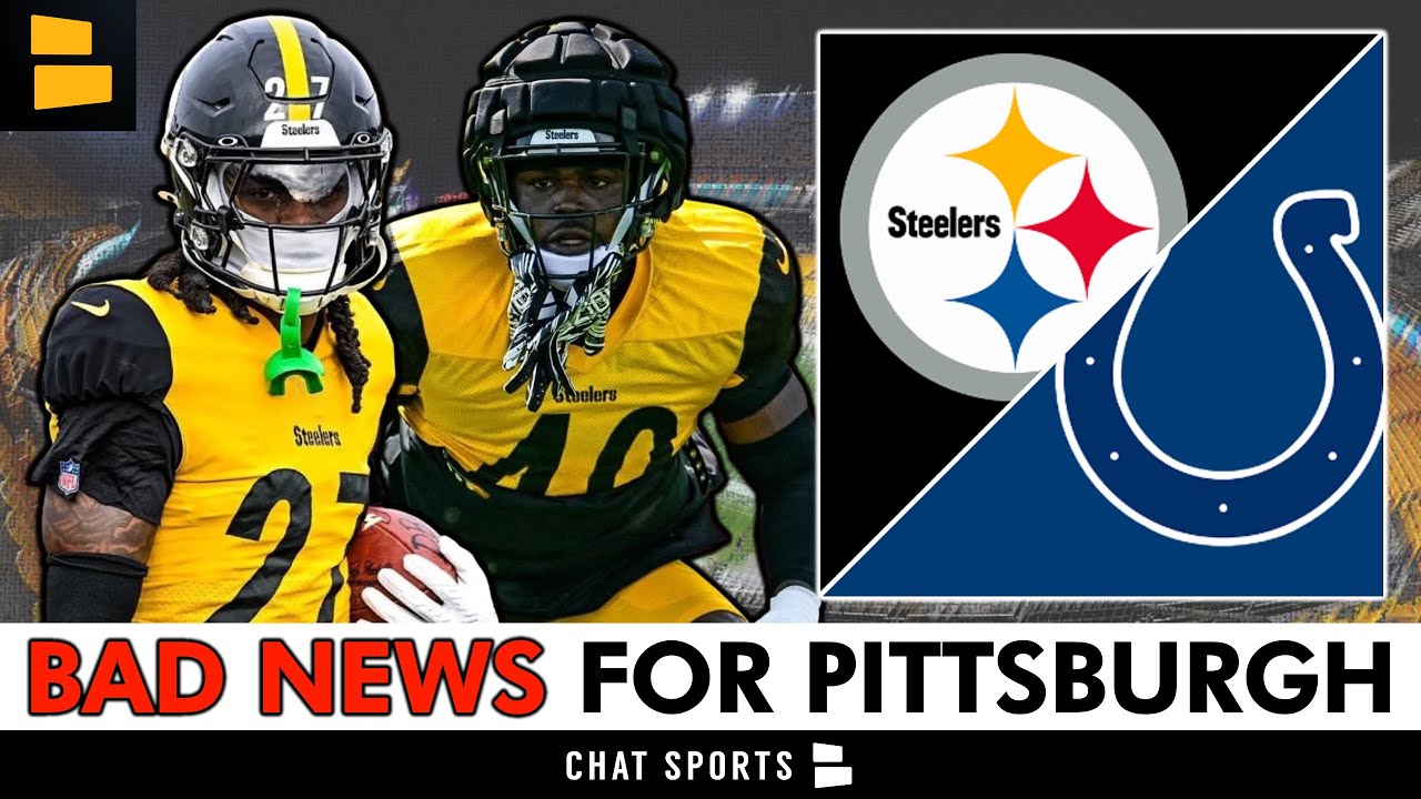 The Steelers Just Got MULTIPLE Pieces Of BAD NEWS That Impacts Their Week 9 Matchup vs. The Colts