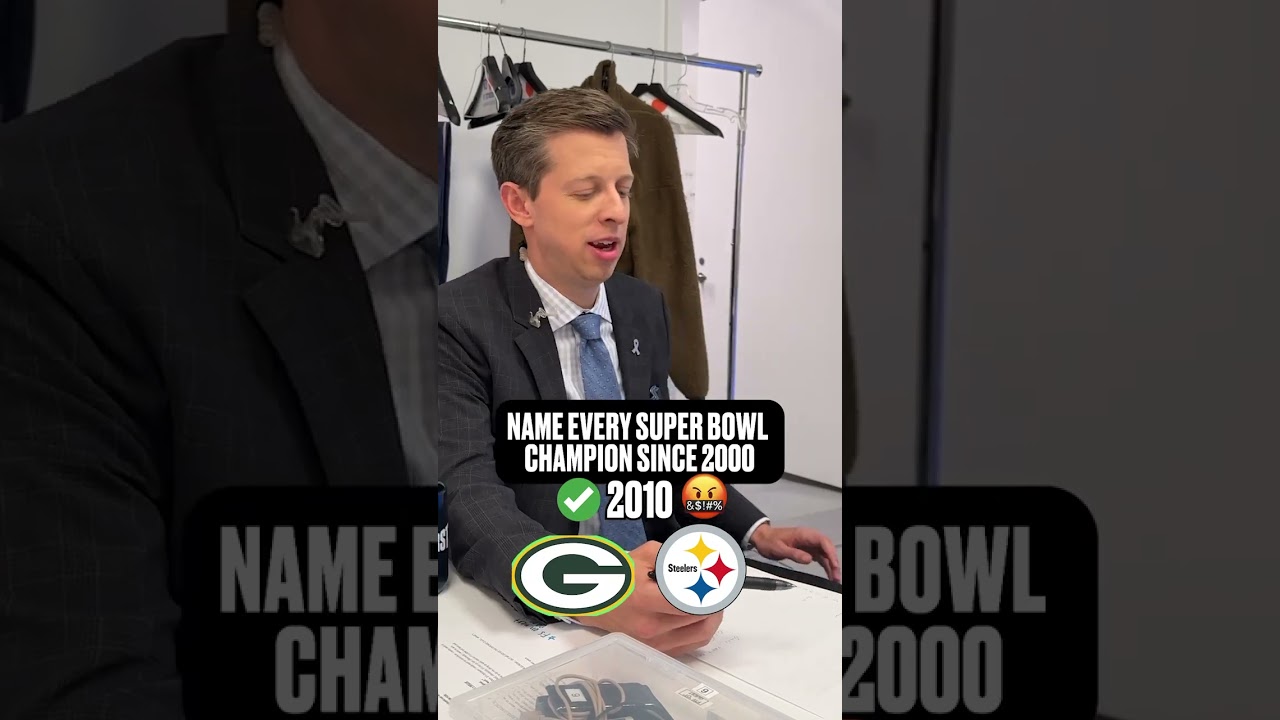 Nick vs. Danny: Can you name the last 25 Super Bowl winners? 🏆👀 #bts #trivia #nfl