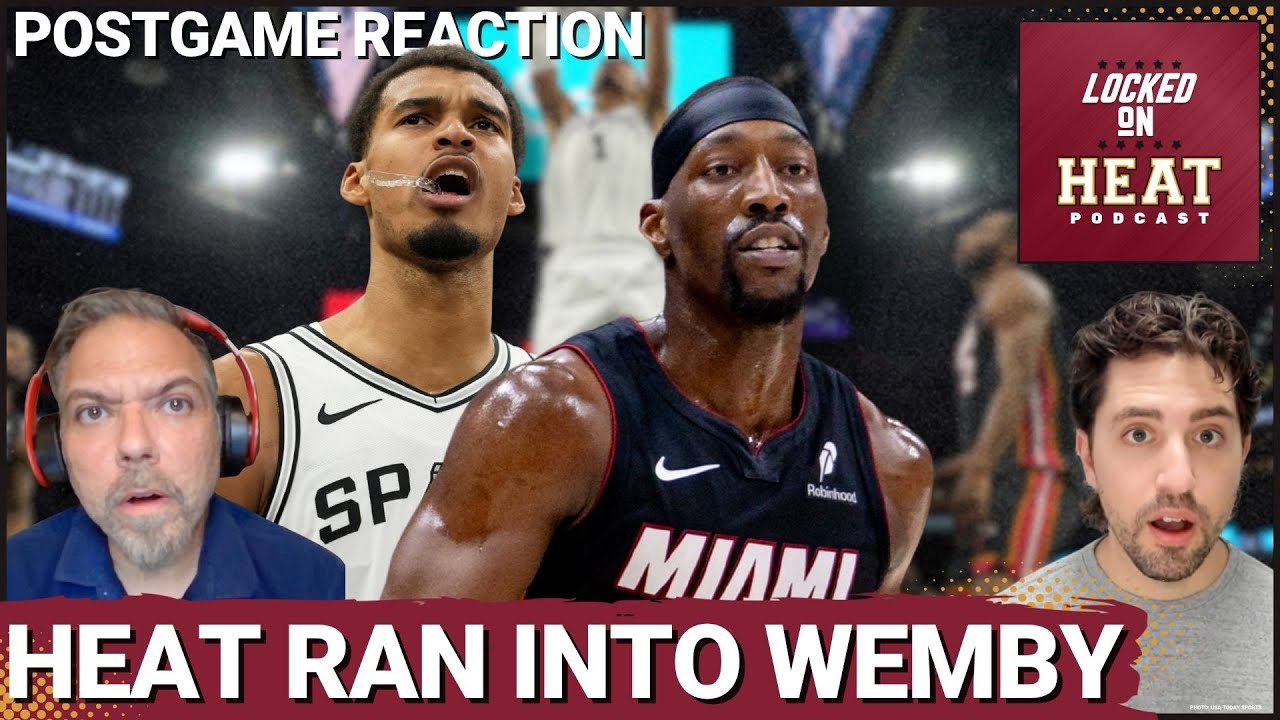 REACTION: Miami Heat's Streak RUINED By Victor Wembanyama | Still Some POSITIVE Takeaways vs Spurs