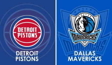 Detroit Pistons vs Dallas Mavericks NBA Live Scoreboard