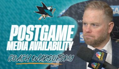 Postgame vs COL (11/1): Warsofsky