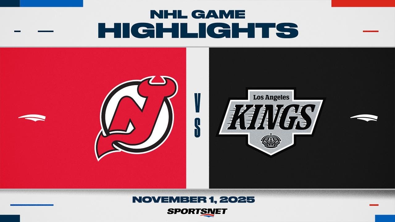 NHL Highlights | Devils vs. Kings - November 1, 2025