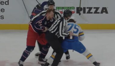 Mathieu Olivier Drops 🥊 Gloves 🥊 With Tyler Tucker