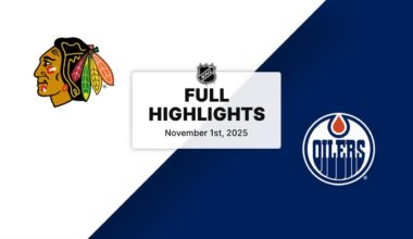 NHL Highlights | Blackhawks vs. Oilers | November 01, 2025