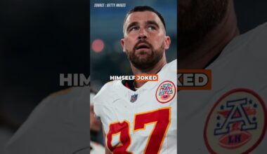 😂 Watch as Travis Kelce roasted himself mid-game!