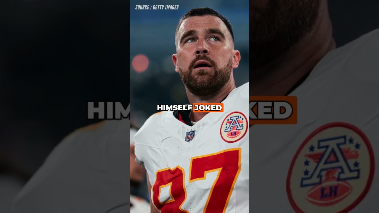 😂 Watch as Travis Kelce roasted himself mid-game!