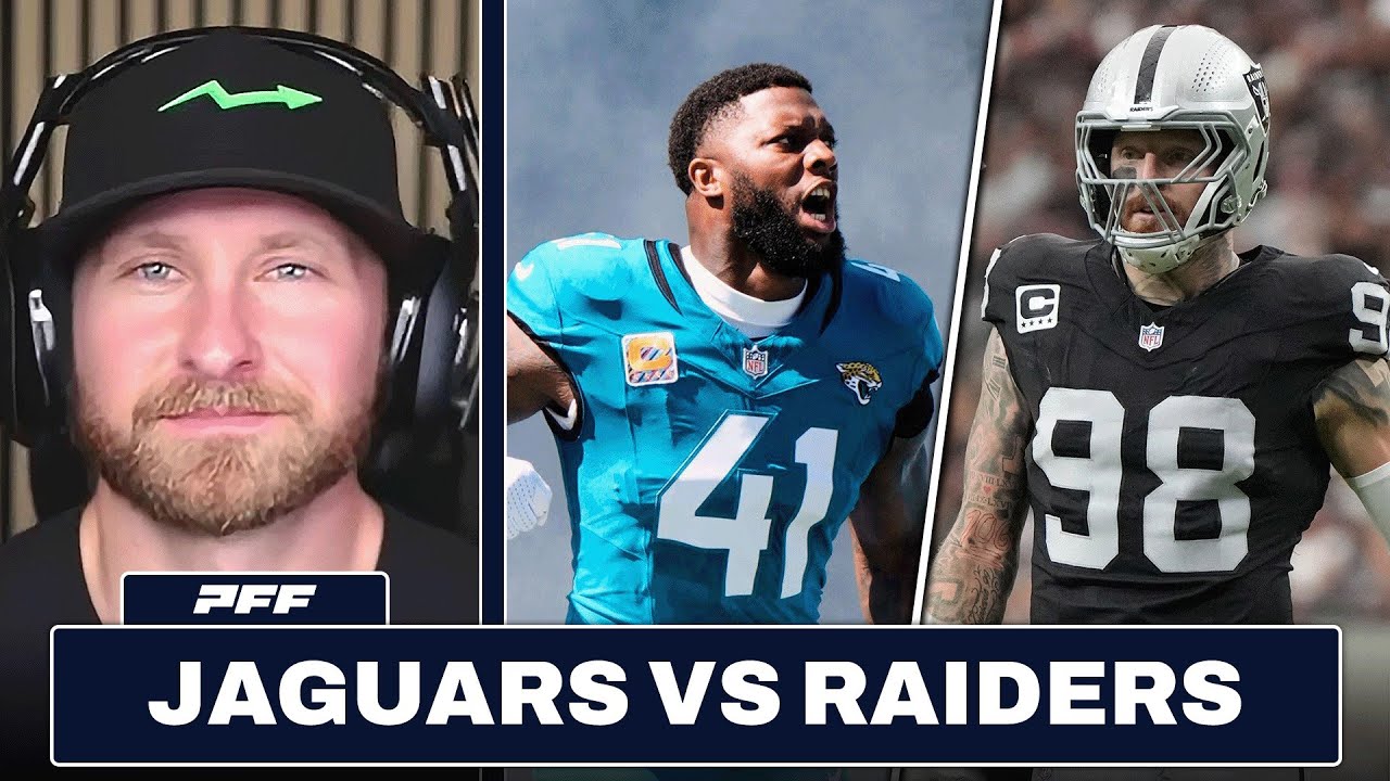 Jacksonville Jaguars vs. Las Vegas Raiders Preview & Prediction | PFF