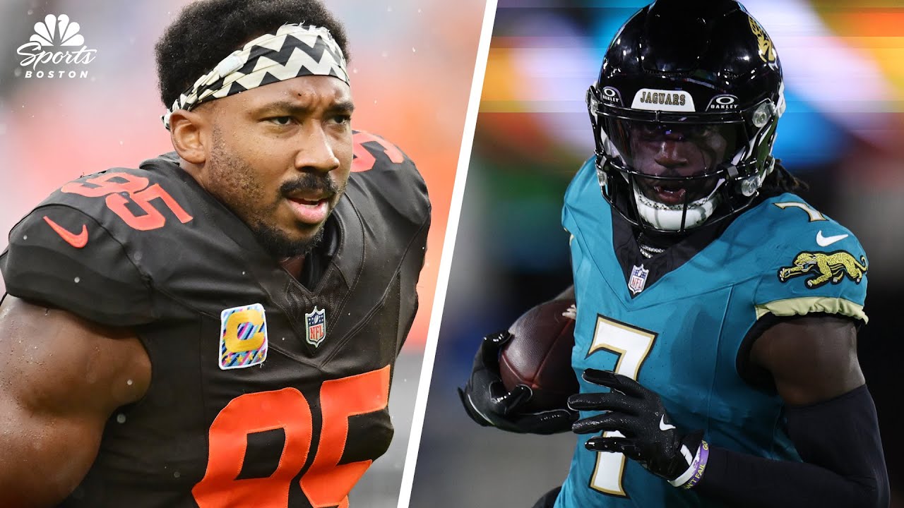 Could the Patriots make a play for Brian Thomas Jr. or Myles Garrett?