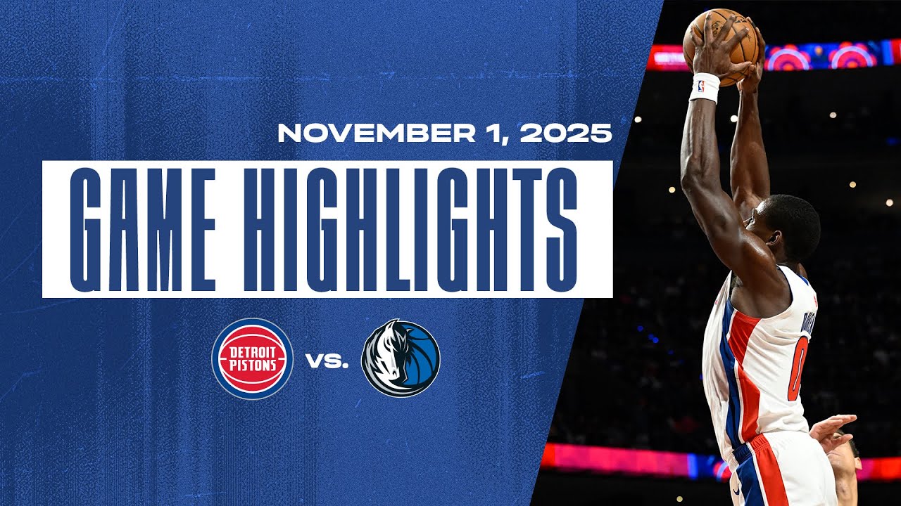 Game Highlights l Detroit Pistons vs Dallas Mavericks #nba #pistons #detroitpistons