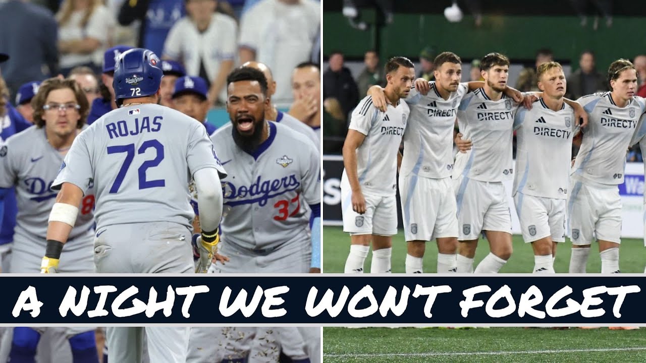 Padres fan reacts to Dodgers beating Blue Jays Game 7 World Series & SDFC's Game 2 loss in PKs